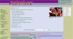 Desktop Screenshot of legacy.jambands.com